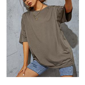 Camiseta de Algodón Puro para Mujer, Nueva Camiseta de Verano Moderna e Informal de Media Manga, Camiseta de Manga Corta para Hombre de Estilo Versátil de Proveedor BD - Product Image 2