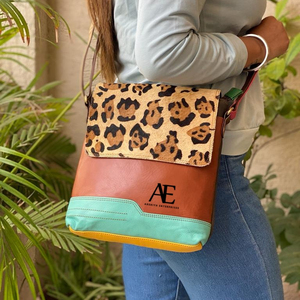 กระเป๋าสะพายไหล่หนังวัวขนสัตว์สำหรับผู้หญิง, แฟชั่นใหม่กระเป๋าสะพายข้างกระเป๋าถือหลากสีไนลอนหนังรีไซเคิลสำหรับผู้หญิง - Product Image 1