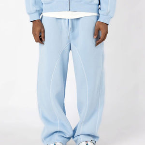 Wholesale Custom Logo Embroidered Men's Zip-up Hoodie Oversize Puff Print <b>Cardigan</b> Unisex <b>with</b> Customized Design 100% Cotton - Product Image 5