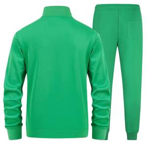 Conjunto de chándal con estampado para hombre de algodón 100% al por mayor, chándal transpirable para gimnasio, entrenamiento físico, ropa de invierno, tela personalizable - Product Image 5