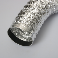 Conduit d'évacuation flexible en aluminium pour cuisine, boulangerie, restaurant et ventilation commerciale