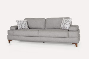 Meilleur vendeur Canapé modulaire Chesterfield moderne trois places Style italien Meubles en bois pour salon Atelier Villa - Product Image 6