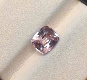Cojín de zafiro de melocotón lavanda, zafiro de 7.5X6.5X5mm de Sri Lanka, zafiro de 2,25 CT, zafiro de melocotón, piedra natal de septiembre - Product Image 3