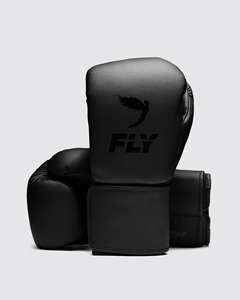 Gants de boxe professionnels en cuir de vachette noir intégral, qualité supérieure, personnalisables, prix de gros RTS, pour entraînement et sparring. - Product Image 1