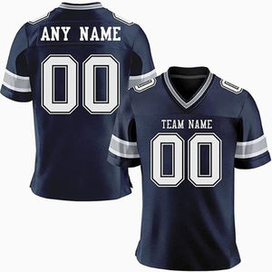 Custom Made Design American Football Jersey High Quality Sublimation Custom Team <b>Crop</b> <b>Top</b> American Football Jersey - Product Image 6