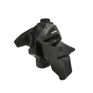 Serbatoio Carburante in Plastica Nero Acerbis 15L per Moto Fuoristrada - Nuovo Ricambio/Riparazione - Product Image 1