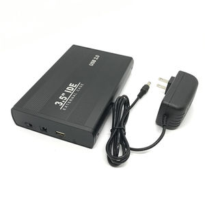 กล่องใส่ฮาร์ดดิสก์ HDD แบบ USB 2.0 ขนาด 3.5 นิ้ว วัสดุอะลูมิเนียม รองรับความจุสูงสุด 6TB ขายดี - Product Image 1