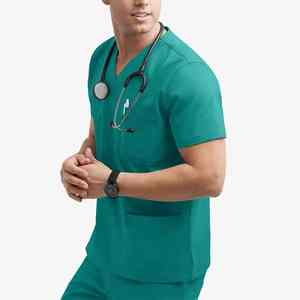 Tenues médicales en tissu canvas de haute qualité, logo personnalisé, uniformes d'hôpital unisexes, vente en gros, service OEM - Product Image 5