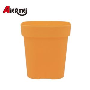 Pot de jardinage d'intérieur carré personnalisé, petit, en plastique coloré pour plantes artificielles L-409 pour usage domestique - Product Image 4