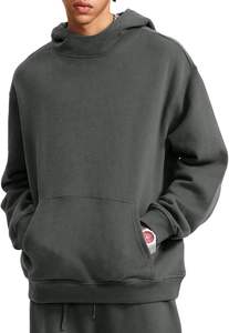 Sudaderas con Capucha Extra Grandes de Alta Calidad, Estilo Holgado, al por Mayor, Lisas, 100% Algodón, para Hombre - Product Image 2