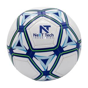 Balón de entrenamiento de fútbol de Next Tech Industries, material de PU para fines de entrenamiento con diseño personalizado y logotipo personalizado - Product Image 1