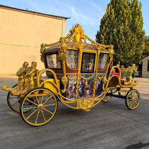 Carruaje de Caballos de Lujo Europeo Completo 2025, Vehículo Turístico de Transporte, Carro de Caballos para Turismo, Coche Eléctrico en Venta - Product Image 3