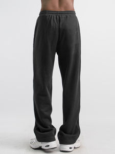 Oem diseño de moda 100% pantalones de chándal de algodón pantalones en blanco para hombres con cuerda 2 bolsillos hombres prendas de punto pantalones de chándal pantalones de jogging - Product Image 4