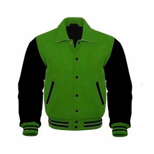 OEM parche de los hombres de estilo de la calle transpirable Vintage de alta calidad de Alto Nivel Lettermen Varsity Jacket - Product Image 4