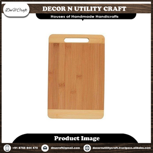 <b>Butterfly</b> Shaped Wooden Chopping Board Natural Wood Grain Design Handmade Cutting Block - Product Image 5