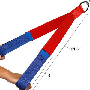 Sangles de triceps robustes à soutien supplémentaire pour l'entraînement de musculation en salle de sport Entraînement de fitness Entraîneurs de fitness confortables avec matériau en bois - Product Image 2