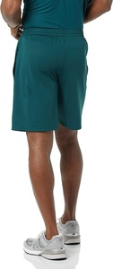 Pantalones cortos informales personalizados para hombre 100% algodón liso teñido sólido cómodo secado rápido - Product Image 3