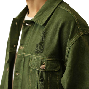 Top moda hombres chaqueta de mezclilla para los hombres nuevo último estilo Venta caliente elegante Casual diseño clásico personalizado Jeans hombres chaquetas de mezclilla - Product Image 3