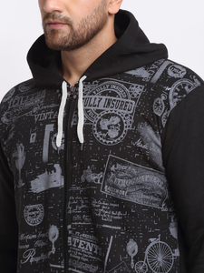 Men's Black Grey Printed <b>Tracksuit</b> for Men's With Custom Logo From Pakistan Manufactured - Product Image 5