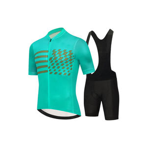 Nuevo estilo personalizado hombres transpirable ciclismo uniforme conjunto cómodo ciclismo desgaste verano - Product Image 4