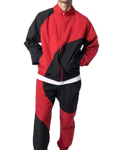 Logotipo personalizado corte perfecto estilo único fabricante superior hombres nylon rompevientos chándales OEM unisex transpirable chándales - Product Image 1