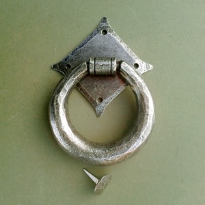 ที่เคาะประตูโลหะทองเหลืองแท้สำหรับบ้านโรงแรมวิลล่าแบบวินเทจตามสั่ง - Product Image 3