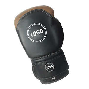 Guantes de Boxeo Profesionales, Alta Transpirabilidad, Cierre de Velcro, Tamaños Personalizables, Cuero Genuino, Estilo Liso, Longitud Opera - Product Image 2