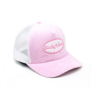 Casquettes de baseball en maille de camionneur avec broderie personnalisée de haute qualité, concevez votre propre logo, vente en gros de casquettes de camionneur en velours - Product Image 4