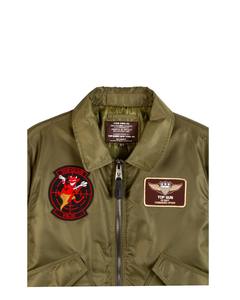2025 Wholesale Price Men's <b>Top</b> <b>Gun</b> CWU-45 Vintage Cow Skin Bomber <b>Jacket</b> Canvas Front Custom Logo Breathable Winter Outdoor - Product Image 3