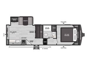 PRIX DE L'ENSEMBLE AUCTIONNÉ pour le nouveau K-eystone C-oleman Legacy 2400REX 2026 - Product Image 3