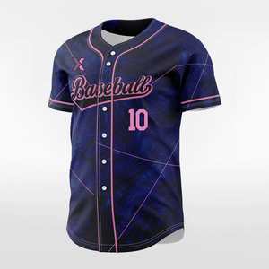 Camiseta de Béisbol para Hombre en Stock, 100% Algodón, Impresión por Sublimación, Fabricante Mayorista - Product Image 4