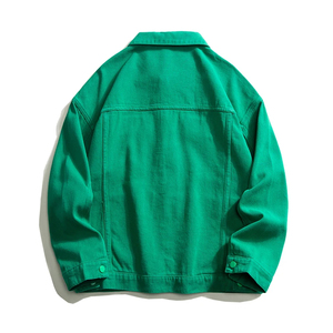 แจ็กเก็ตผ้ายีนส์วินเทจสำหรับผู้ชายอินเทรนด์ฤดูใบไม้ผลิ-ฤดูใบไม้ร่วง - Product Image 2