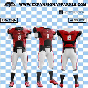 Custom Logo American Football Uniforms Men Tackle TWILL Padded <b>Pant</b> Sublimation Sportswear Shirts Number Manufactured AMERICAN - Product Image 4