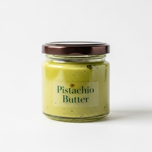 Beurre de pistache biologique riche et crémeux de qualité supérieure avec une saveur authentique de pistache grillée, parfait pour la pâtisserie, la cuisine, à servir directement du pot - Product Image 4