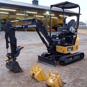 Miniexcavadora John Deere 17G Usada de Calidad Premium para Construcción y Jardinería, Entrega Rápida Disponible, Compre Ahora, Precio al por Mayor - Product Image 1
