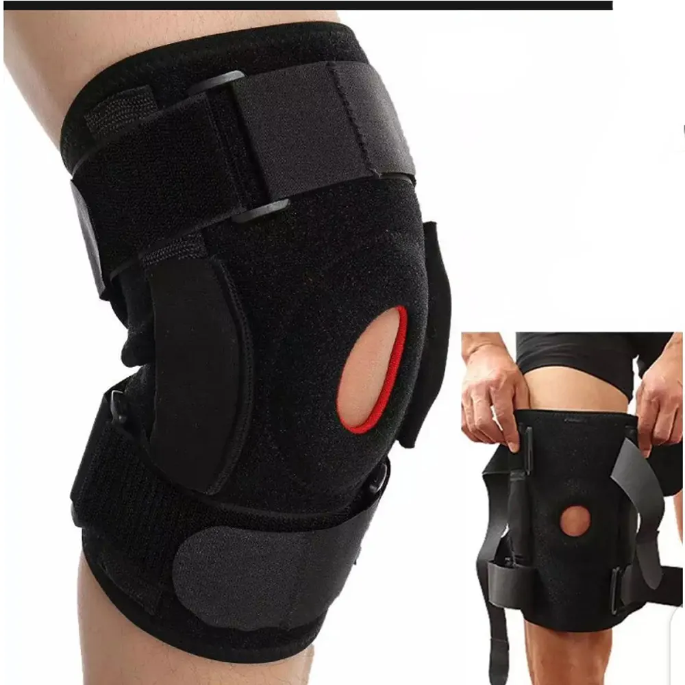 ジムウェアネオプレン膝ブレース痛みの怪我の回復のための高品質サポートスリーブブレース