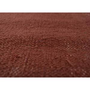 พรมขนสัตว์ลายตารางสีแดงทับทิม/สีดำสนิท ขนาด 5x8 ฟุต รูปทรงสี่เหลี่ยมผืนผ้า ลายเรขาคณิต คลาสสิก เหมาะสำหรับทางเข้า รุ่น ADWL-13060 ทำความสะอาดง่าย ของขวัญสำหรับบ้าน - Product Image 3