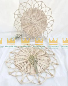 Vaisselle Best Seller Tapis de table en rotin de haute qualité fabriqué à la main pour dîner pas cher prix bas quantité minimale de commande - Product Image 5