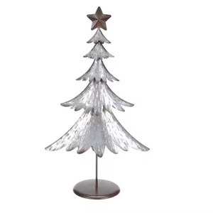 Adornos navideños OEM en forma de estrella 2025 adorno decorativo de árbol de metal, artículo de decoración para el hogar más vendido de un fabricante de confianza. - Product Image 3