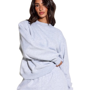 Women Crew Neck Sweatshirt Oversized Fleece <b>Pullover</b> Comfortable Cotton Warm Winter Wear Sweatshirt For <b>Mens</b> and Women - Product Image 3