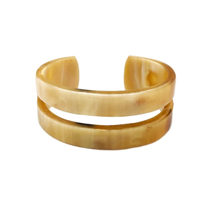 Cadeau le plus vendu Bracelet en corne naturelle Bracelets en corne de buffle Bijoux artisanaux Produit au design fantastique à vendre - Product Image 4