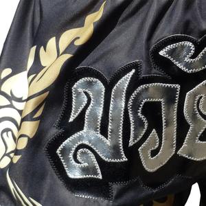 Pantalones cortos de poliéster Spandex Muay Thai de alta calidad pantalones cortos de lucha MMA personalizables hechos en Pakistán OEM - Product Image 5