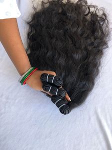 Vente chaude 100% Raw Premium Quality 26 \ "Extensions de cheveux humains bouclés naturels Donateur unique Prix de gros - Product Image 3