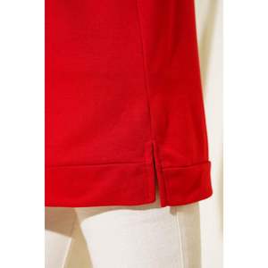 Tunique Emblème Imprimé Texte Rouge - Product Image 3