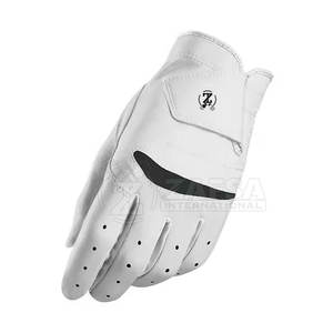 Gants de golf noirs professionnels personnalisés pour hommes 2025 – Cuir véritable de haute qualité, antidérapants, main droite, service OEM, adaptés au sport - Product Image 3