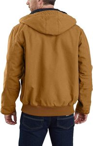 Sweat à capuche pour homme Doublure en nylon matelassé à 80g 3M Mince isolation tardive dans le corps, les manches et la capuche. - Product Image 2