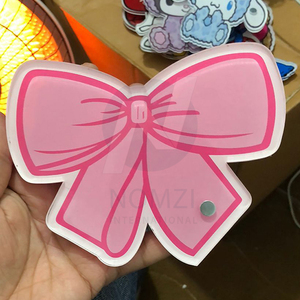 New USA Customizable <b>Eyelash</b> Making Magnetic Plate Pink Bow Hello Kitty Lash Tile Private Label Acrylic <b>Glue</b> Tool Square Glass - Product Image 6