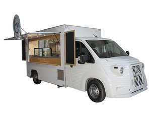 Camión de Comida Eléctrico de 4 Ruedas, Carrito Móvil para Hacer BBQ, Kebab, Pizza, Camión de Comida Rápida Totalmente Equipado - Product Image 2