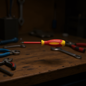 Destornillador de cruz VDE Stahlwille 4665 DRALL+ Phillips con ranura para diversas aplicaciones - Product Image 3