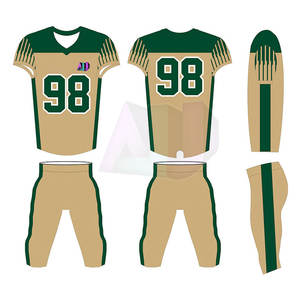 Uniforme de football américain personnalisé haute résistance, conçu pour une utilisation intensive sur le terrain et un confort optimal - Product Image 2